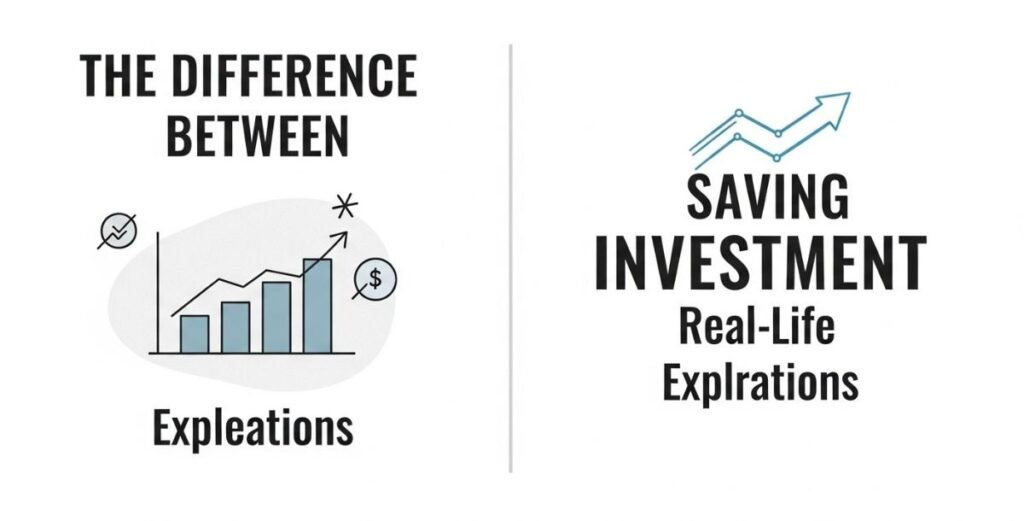 What is difference between saving and investing
The Difference between Saving and Investment: Real-Life explanations