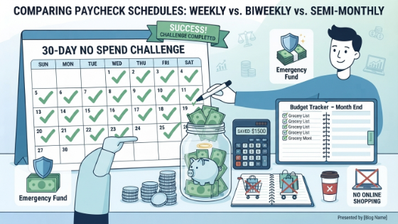 30-Day No Spend Challenge: Save Thousands This Year