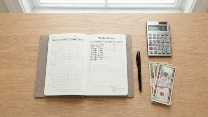Budgeting tools used to complete a personal finance checklist