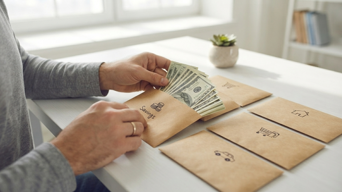 Assigning expense categories using zero based budgeting principles